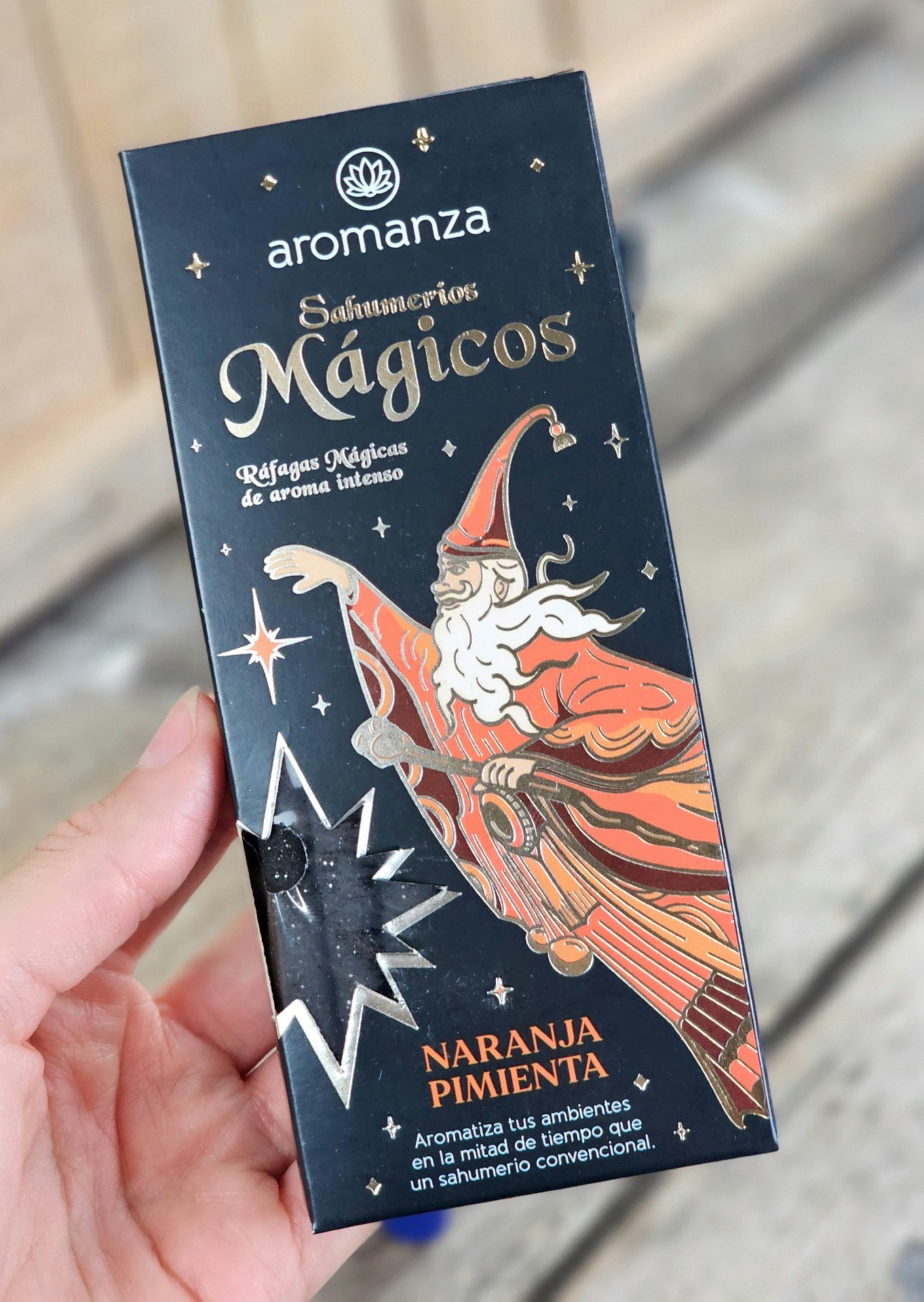 Aromanza - Magical Sahumerio Orange Pepper, rökelsepinnar