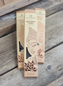 Aromanza - Tibetanos Slim, Coconut, rökelsepinnar