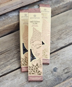 Aromanza - Tibetanos Slim, Essence of India, rökelsepinnar