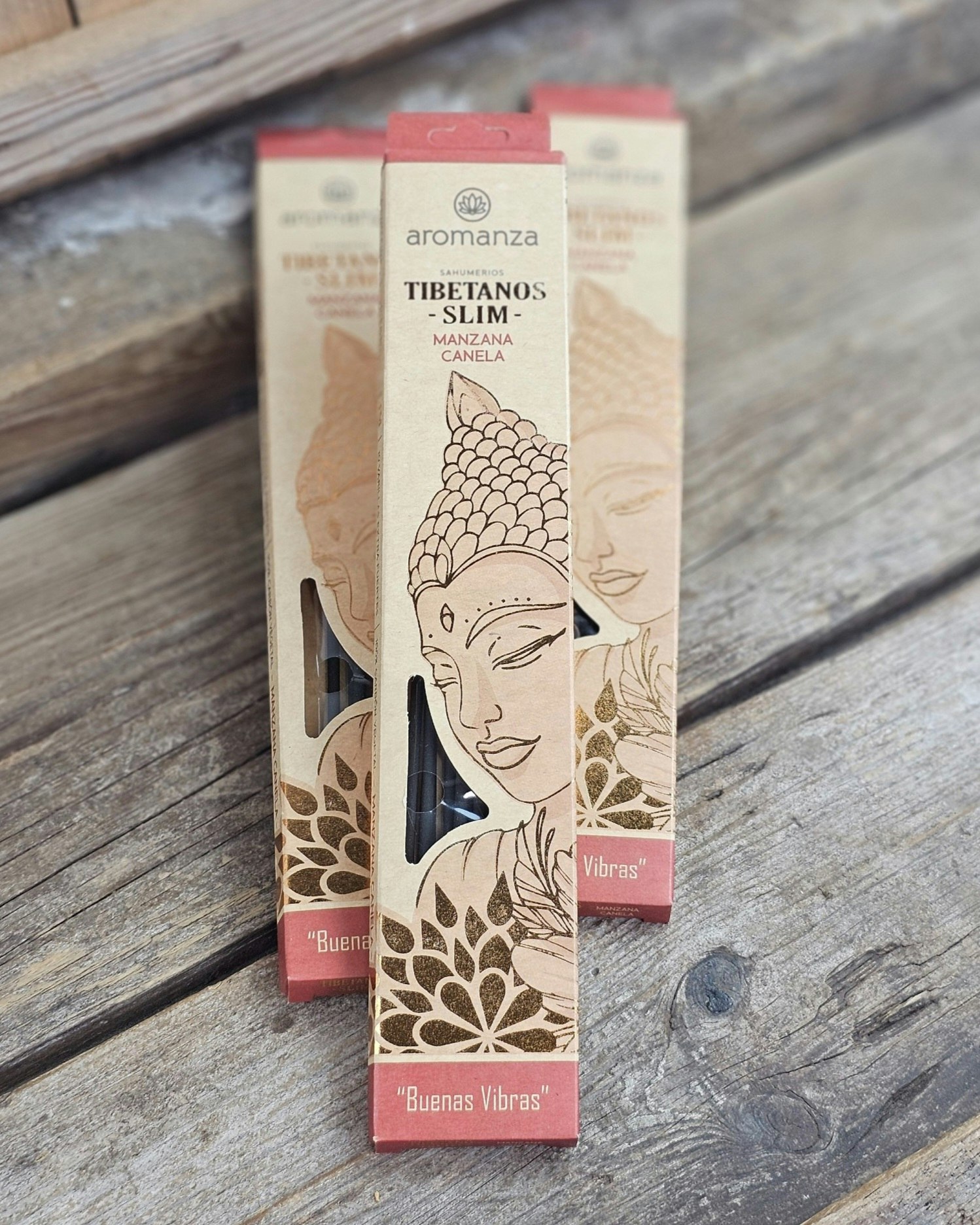 Aromanza - Tibetanos Slim, Apple Cinnamon, rökelsepinnar