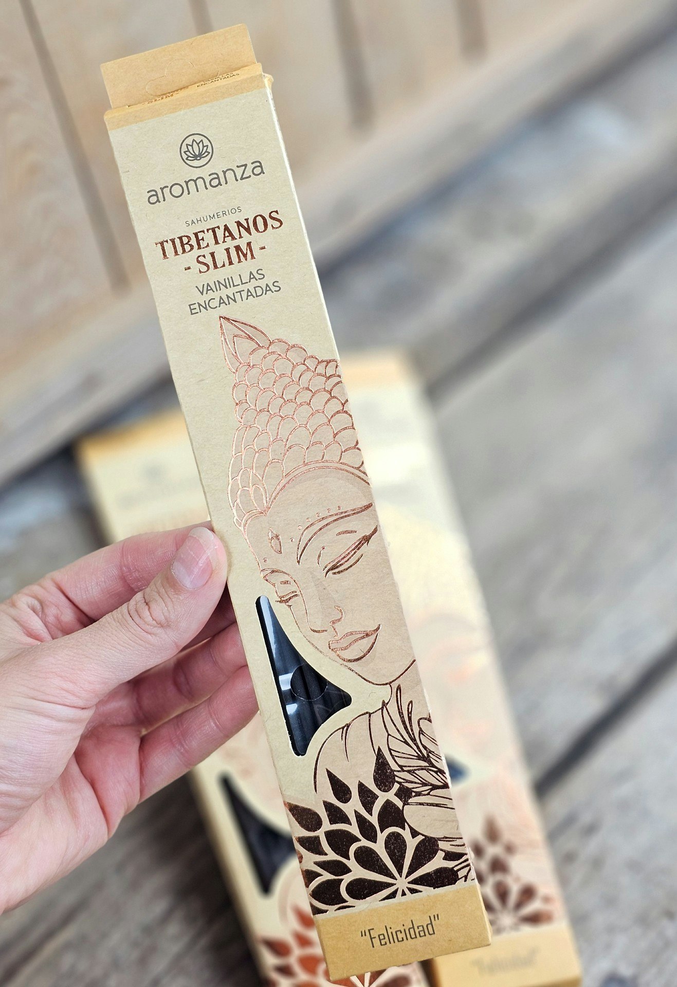 Aromanza - Tibetanos Slim, Enchanted Vanilla, rökelsepinnar