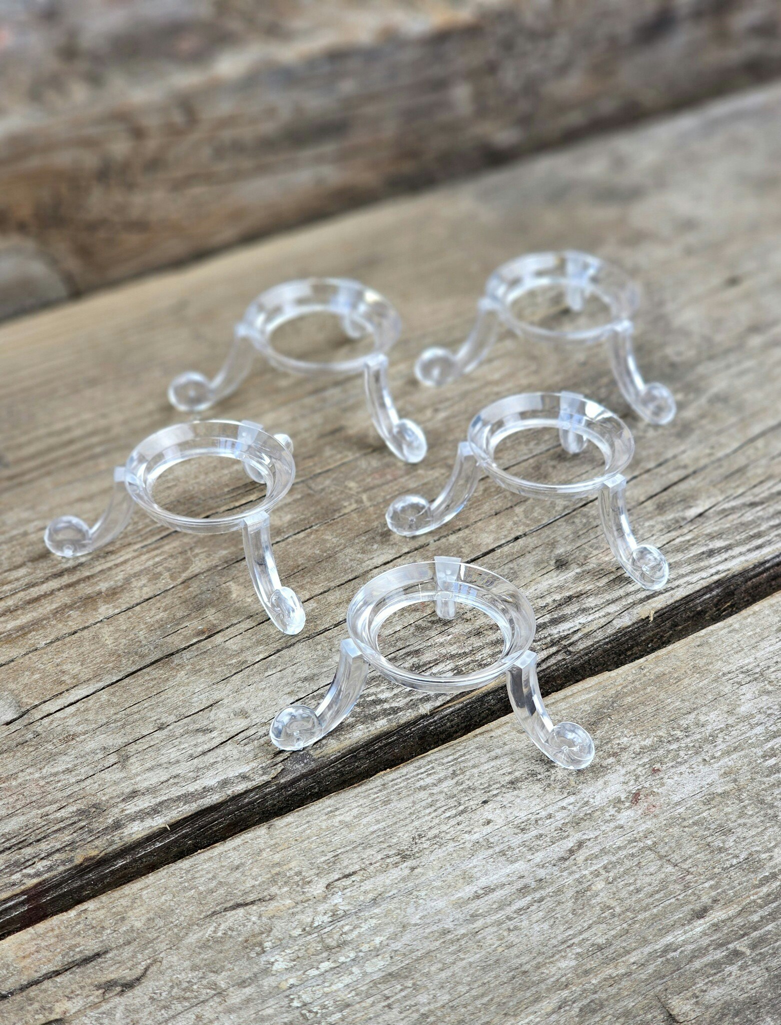 Klotställ, transparent