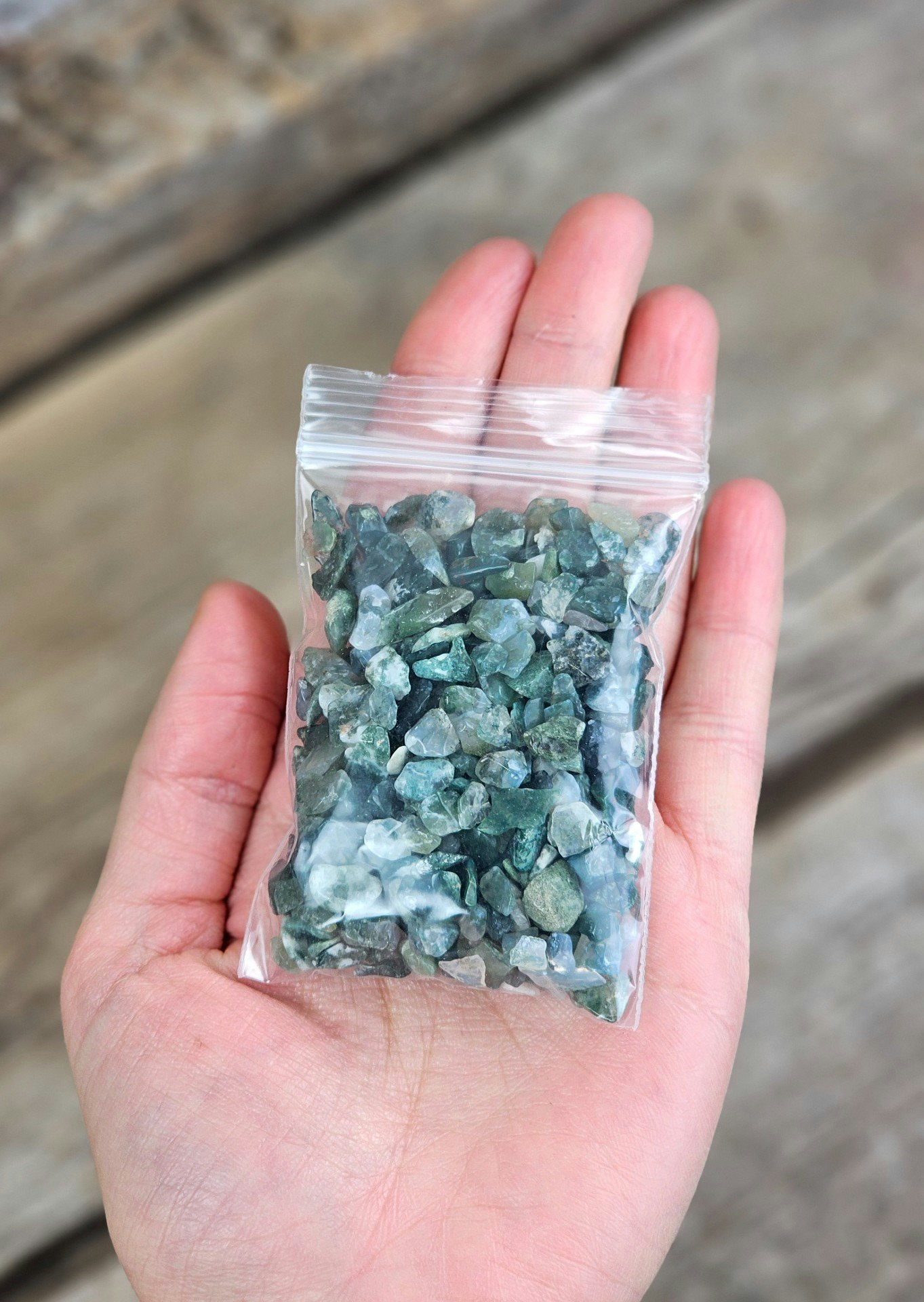 Mossagat, kristallchips