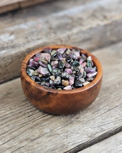 Vattenmelon Turmalin, små trumlade
