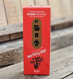 Morning Star - Myrrh, rökelsepinnar storpack