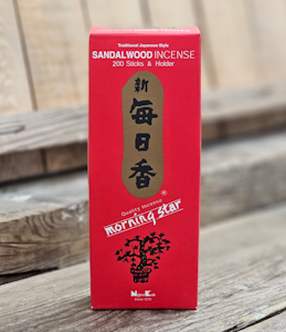 Morning Star - Sandalwood, rökelsepinnar storpack