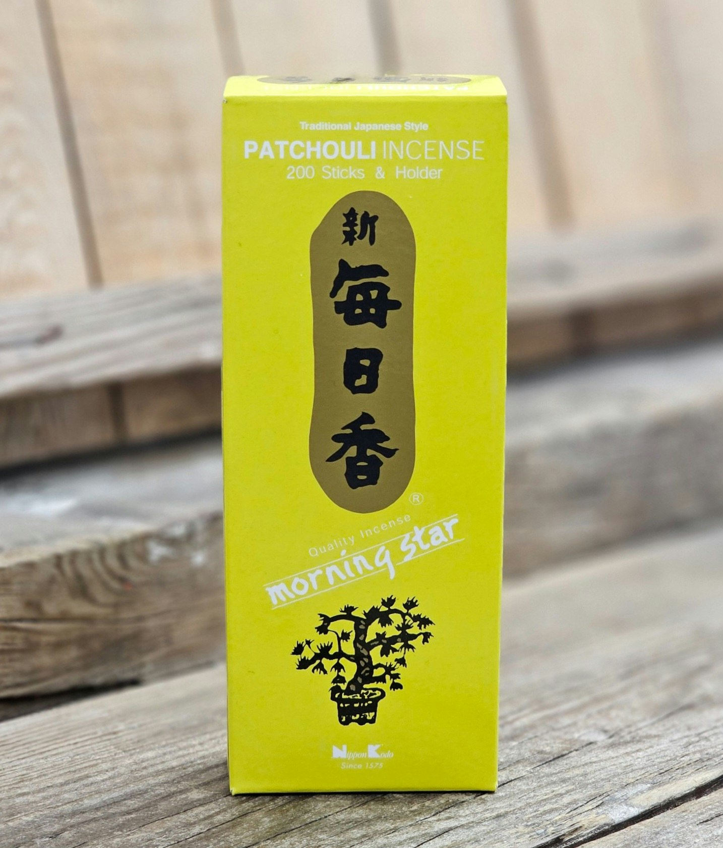 Morning Star - Patchouli, rökelsepinnar storpack