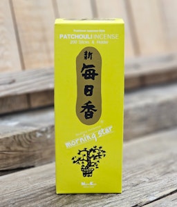 Morning Star - Patchouli, rökelsepinnar storpack