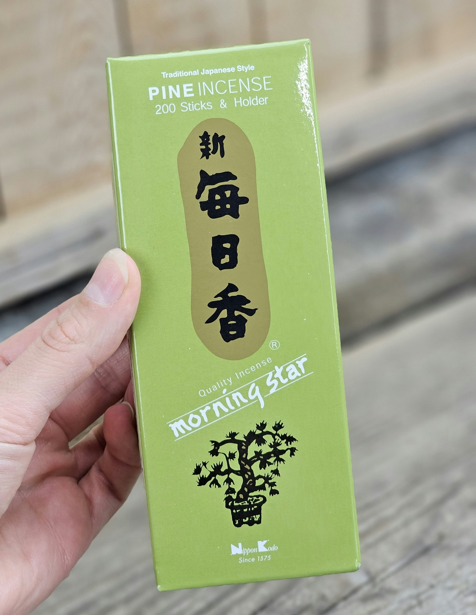 Morning Star - Pine, rökelsepinnar storpack