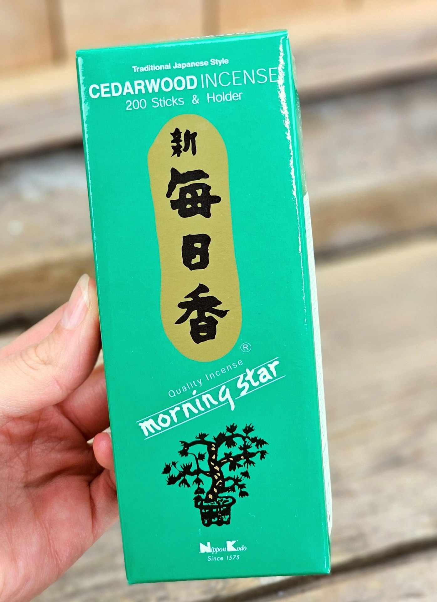 Morning Star - Cedarwood, rökelsepinnar storpack