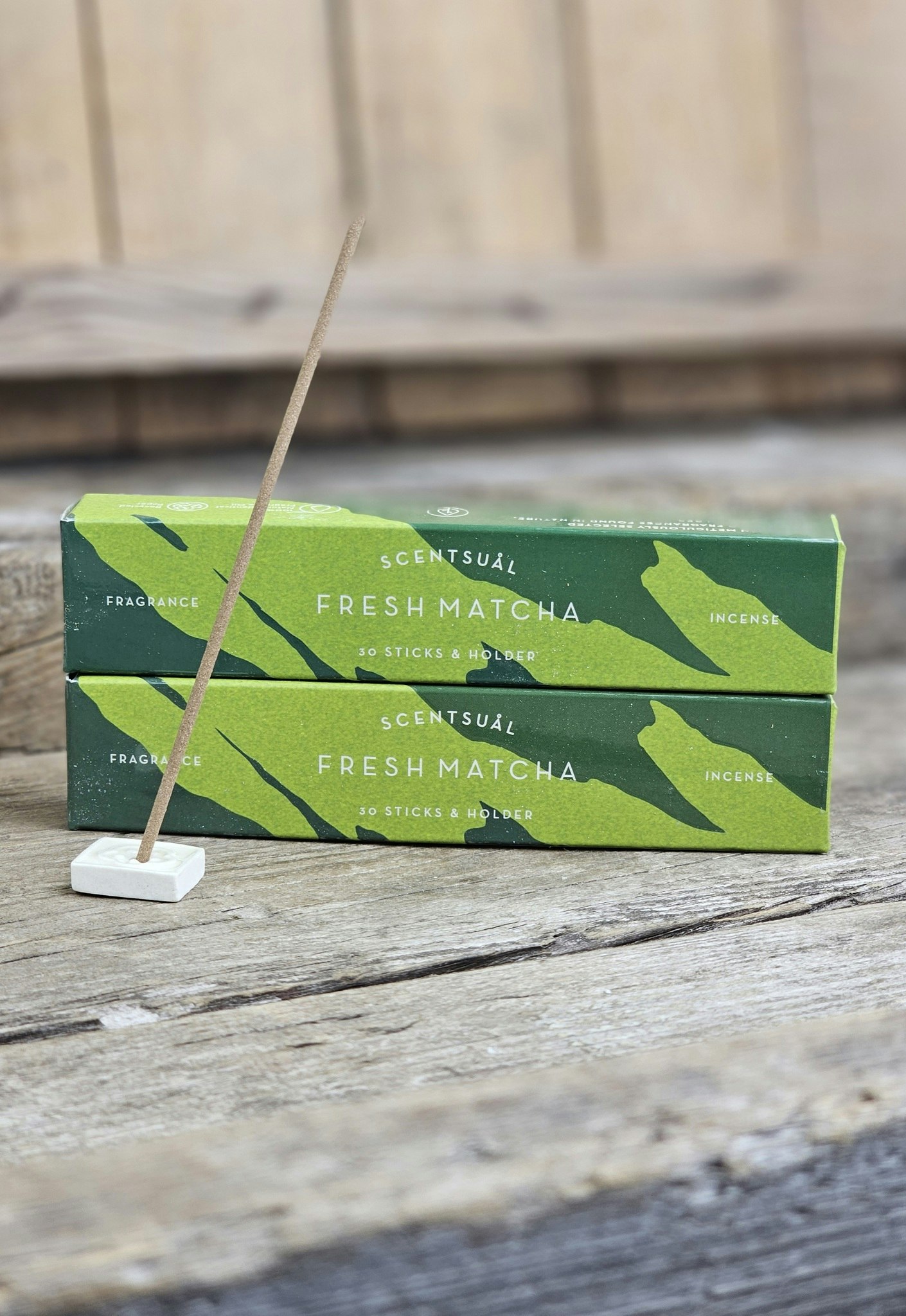 Scentsual - Fresh Matcha, rökelsepinnar
