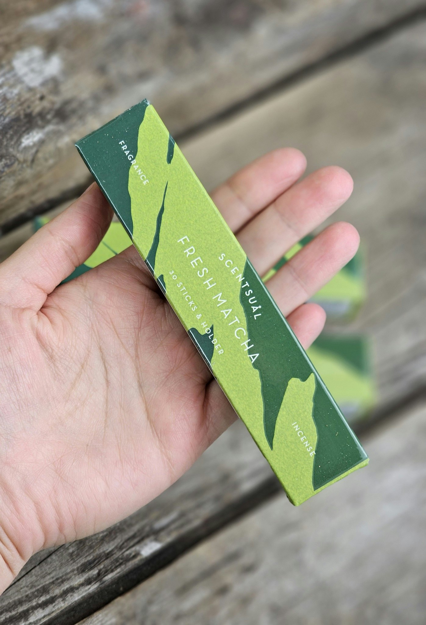 Scentsual - Fresh Matcha, rökelsepinnar
