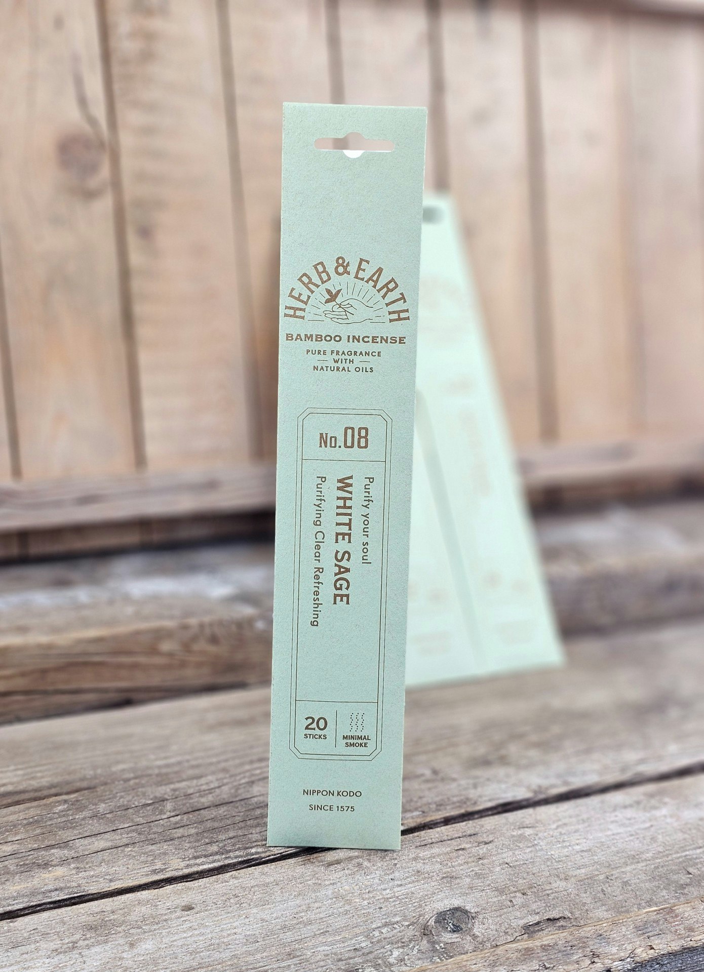 Herb & Earth - White Sage, rökelsepinnar