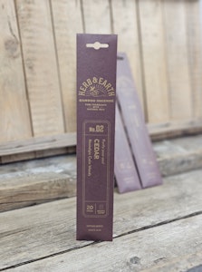 Herb & Earth - Cedar, rökelsepinnar