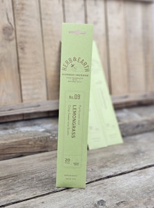 Herb & Earth - Lemongrass, rökelsepinnar