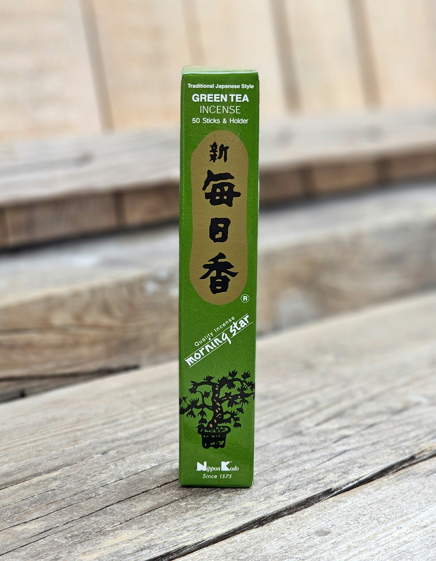 Morning Star - Green tea, rökelsepinnar