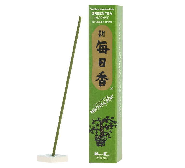 Morning Star - Green tea, rökelsepinnar