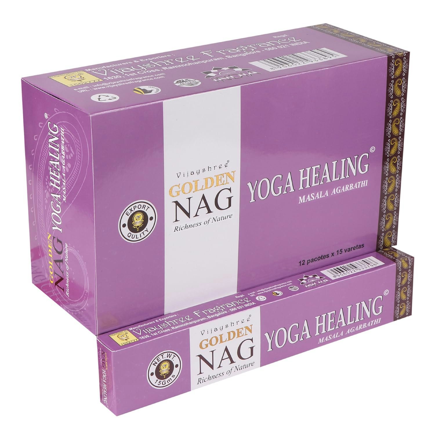Vijayshree - Golden Nag Yoga Healing, rökelsepinnar