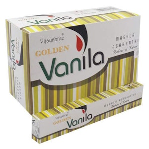 Vijayshree - Golden Nag Vanilla Masala, rökelsepinnar