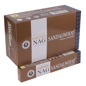 Vijayshree - Golden Nag Sandalwood, rökelsepinnar