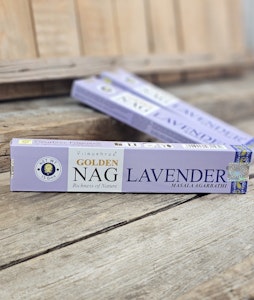 Vijayshree - Golden Nag Lavender, rökelsepinnar