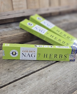 Vijayshree - Golden Nag 7 Herbs, rökelsepinnar