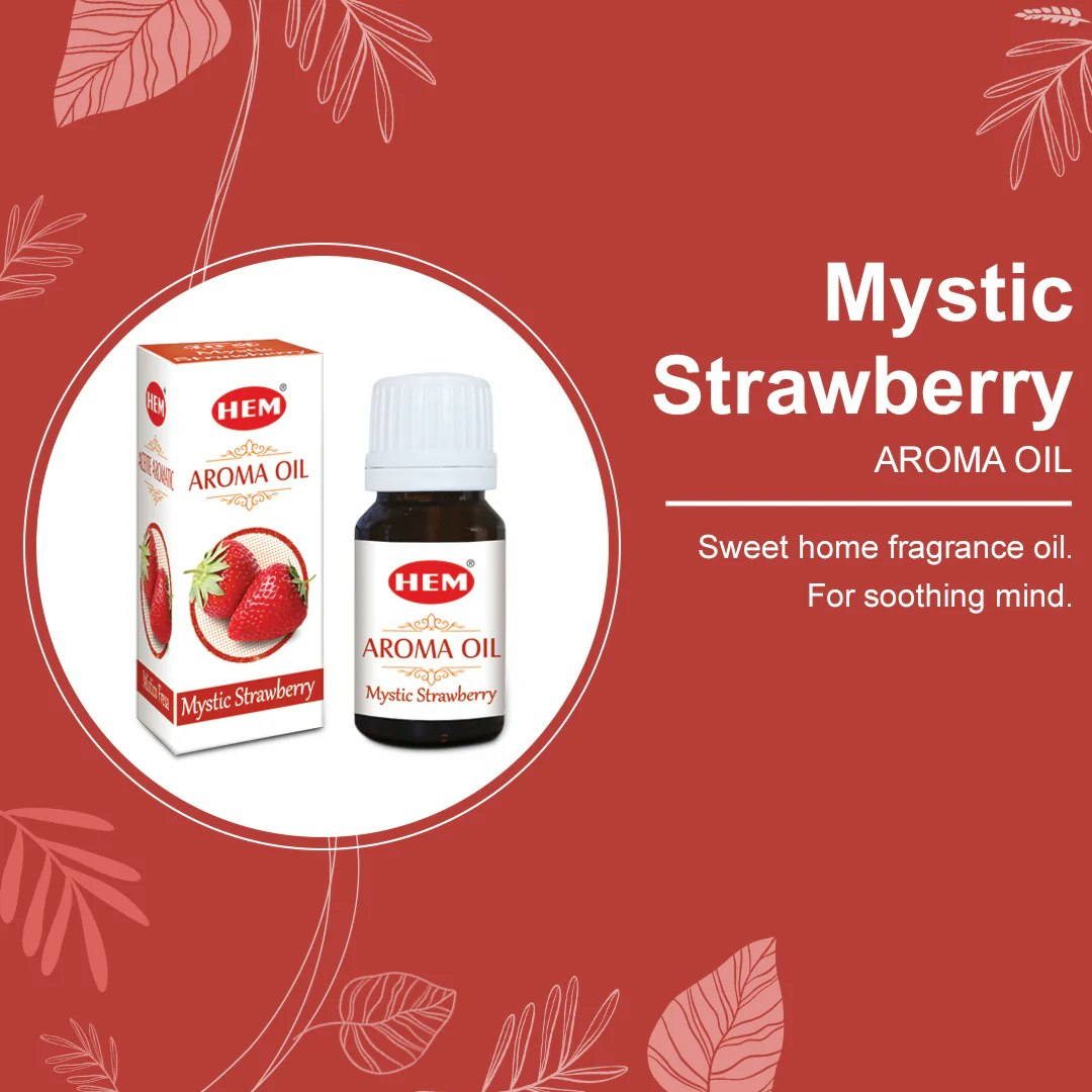 HEM - Mystic Strawberry, Aromaolja Aromaterapi