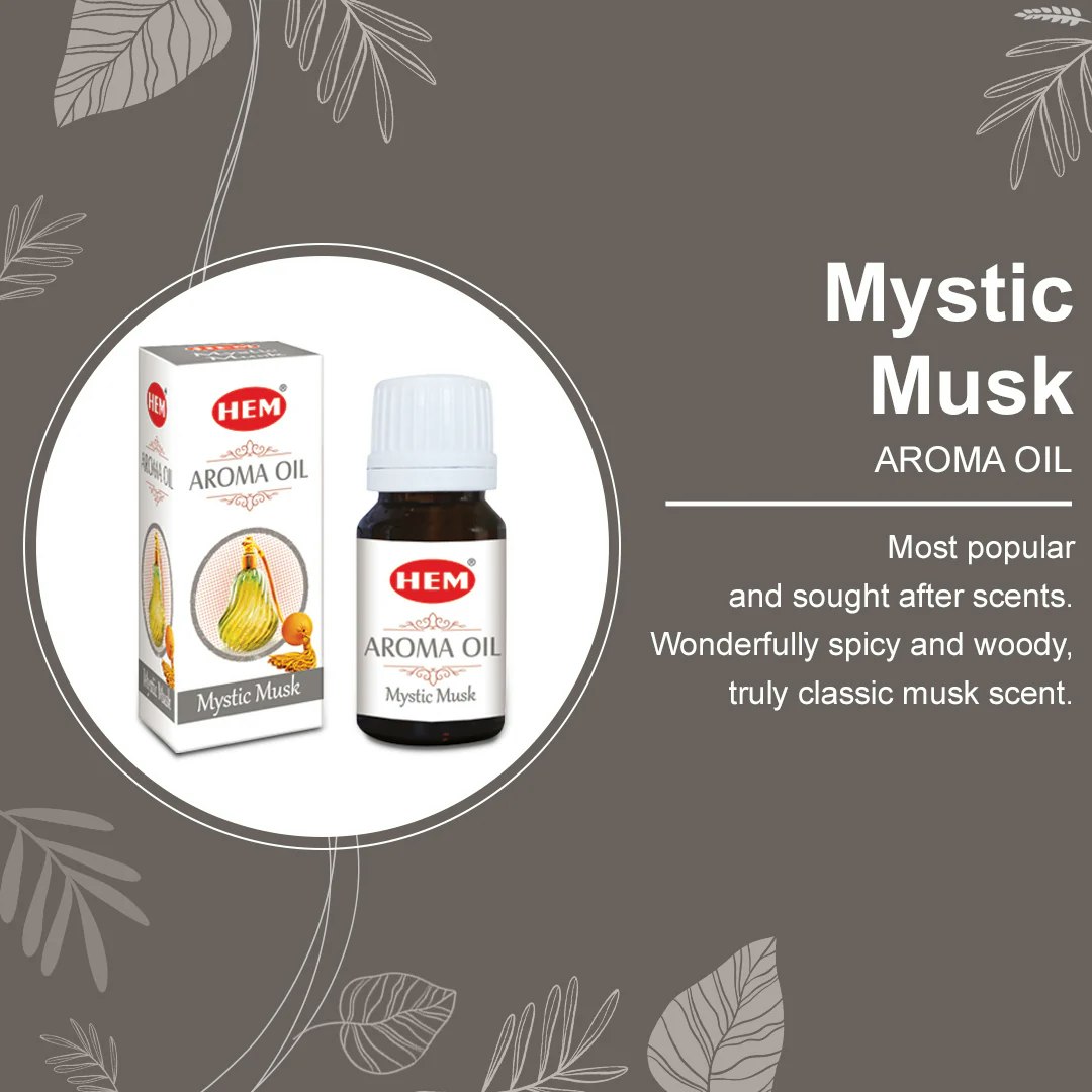HEM - Mystic Musk, Aromaolja Aromaterapi