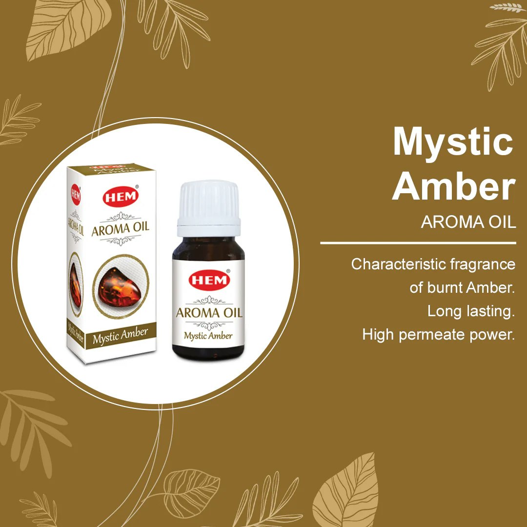 HEM - Mystic Amber, Aromaolja Aromaterapi