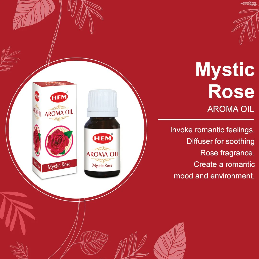HEM - Mystic Rose, Aromaolja Aromaterapi