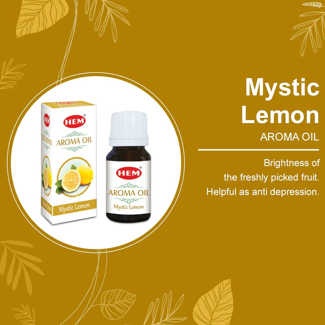 HEM - Mystic Lemon, Aromaolja Aromaterapi