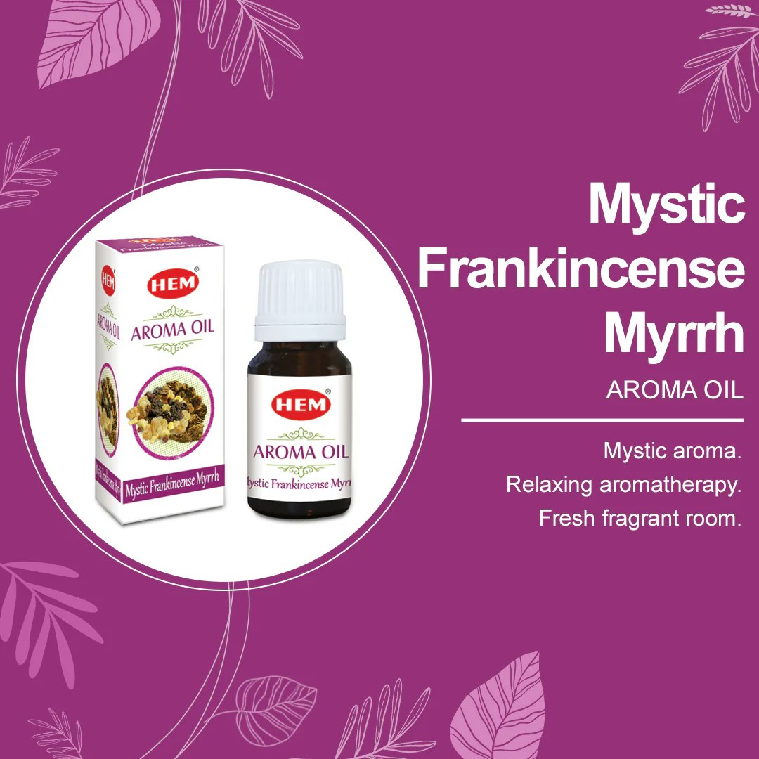 HEM - Mystic Frankincense Myrrh, Aromaolja Aromaterapi