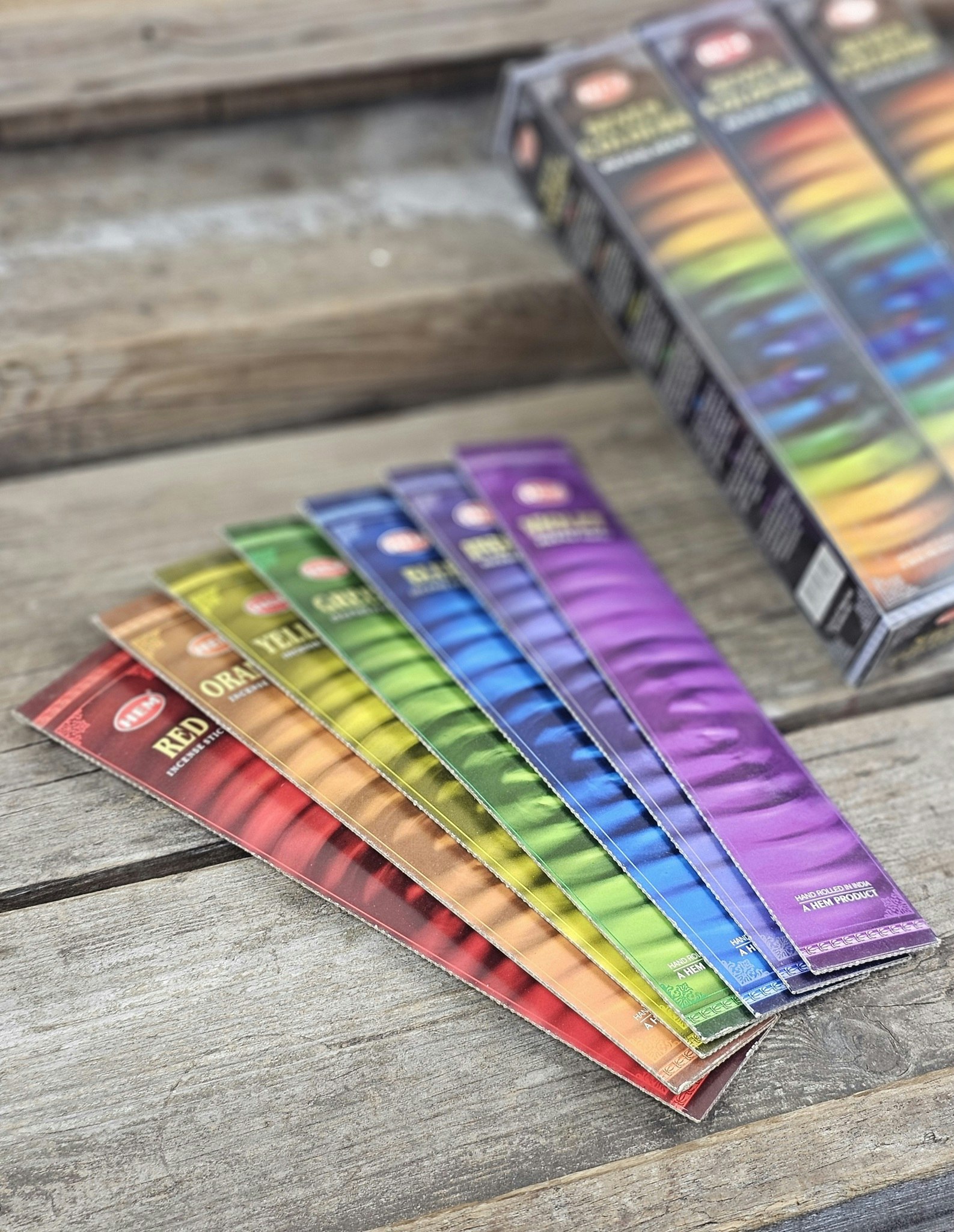 HEM - 7 Colors (Chakra), rökelsepinnar