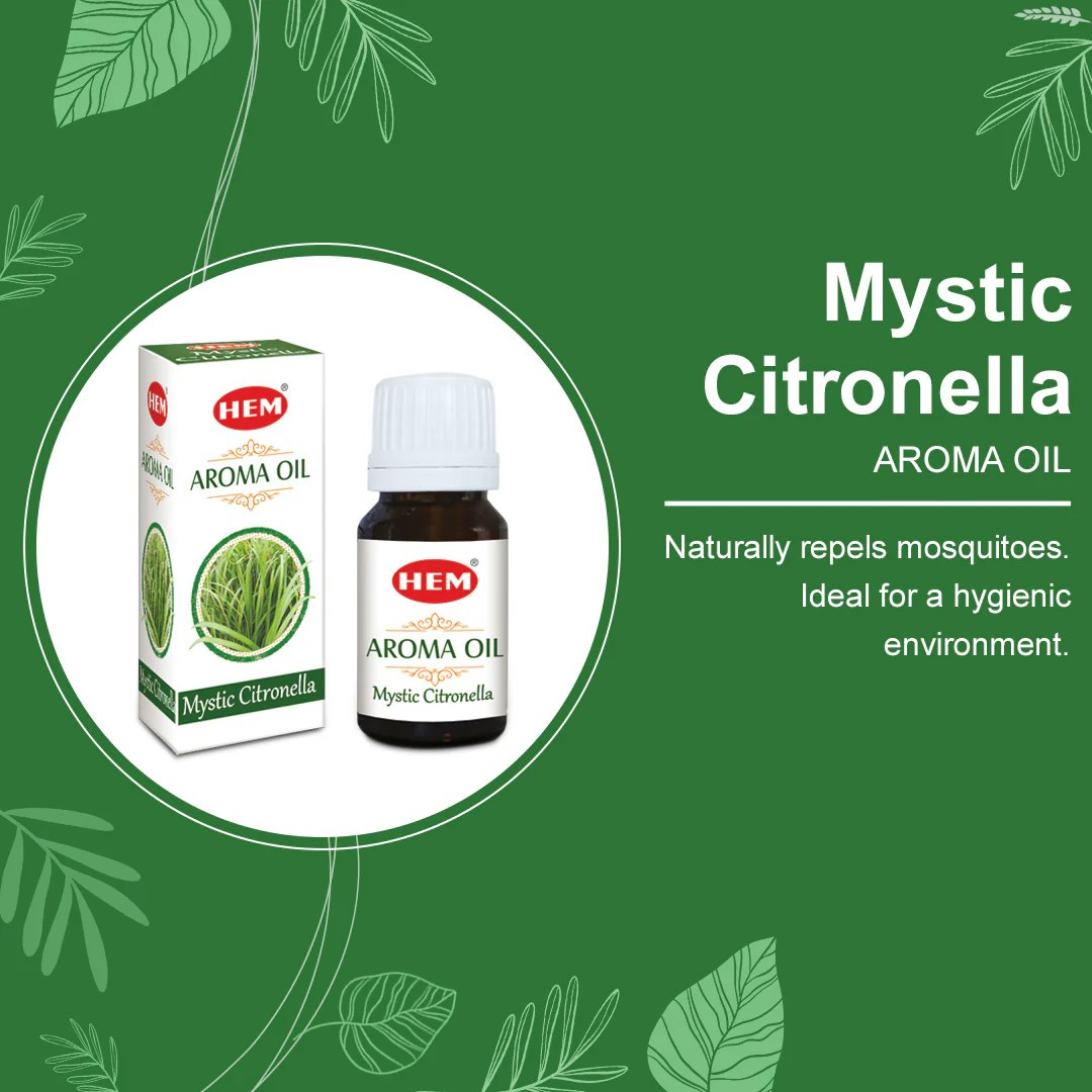 HEM - Mystic Citronella, Aromaolja Aromaterapi