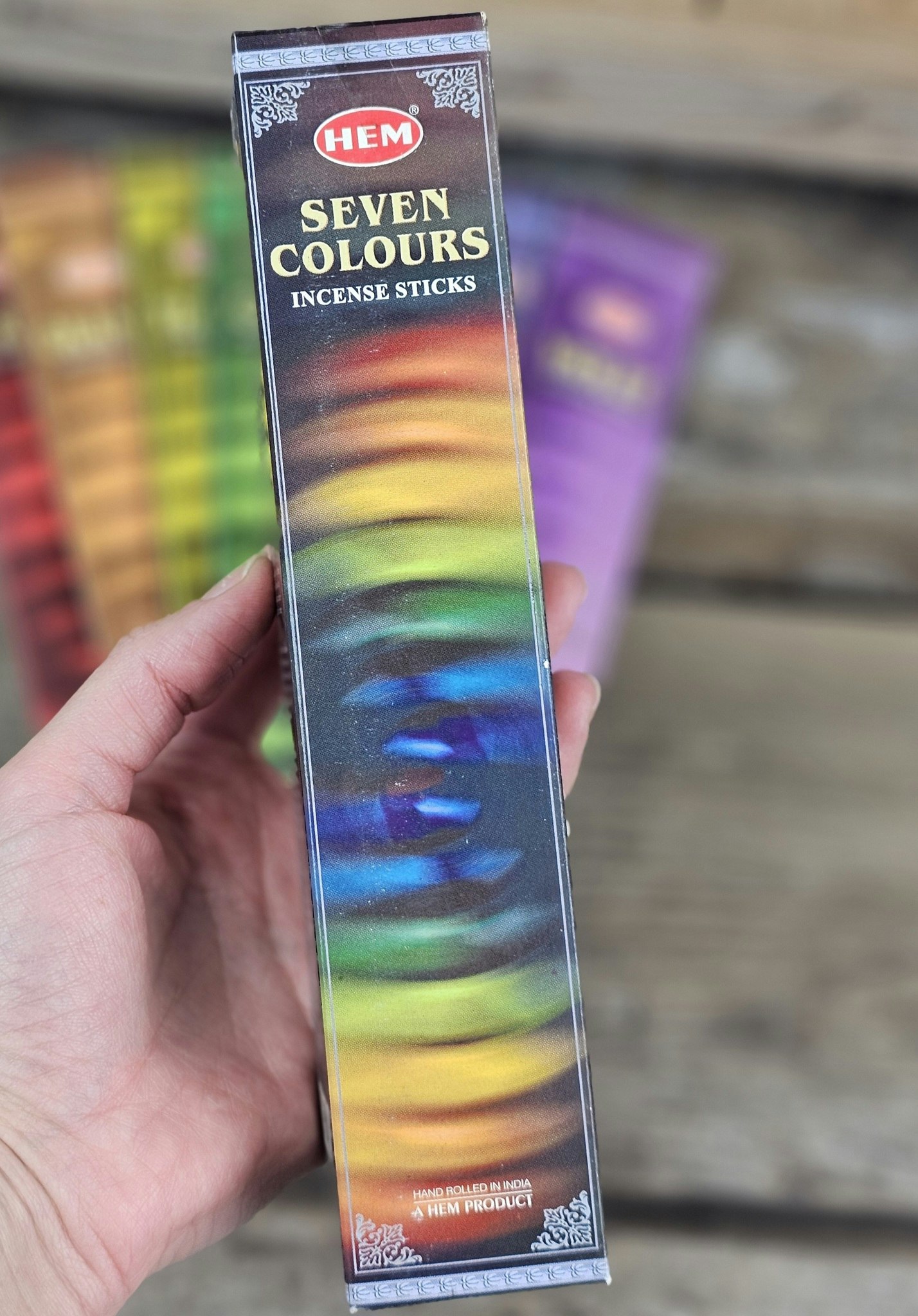 HEM - 7 Colors (Chakra), rökelsepinnar