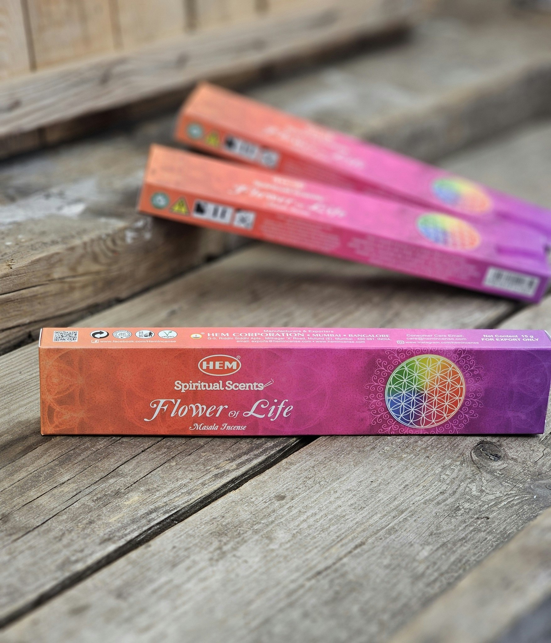 HEM - Flower Of Life Spiritual Scents, rökelsepinnar
