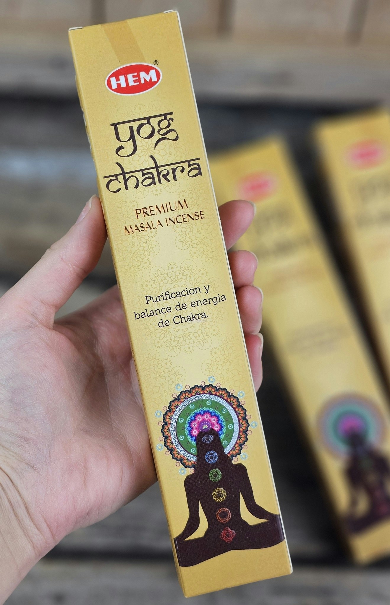 HEM - Yog Chakra Masala, rökelsepinnar
