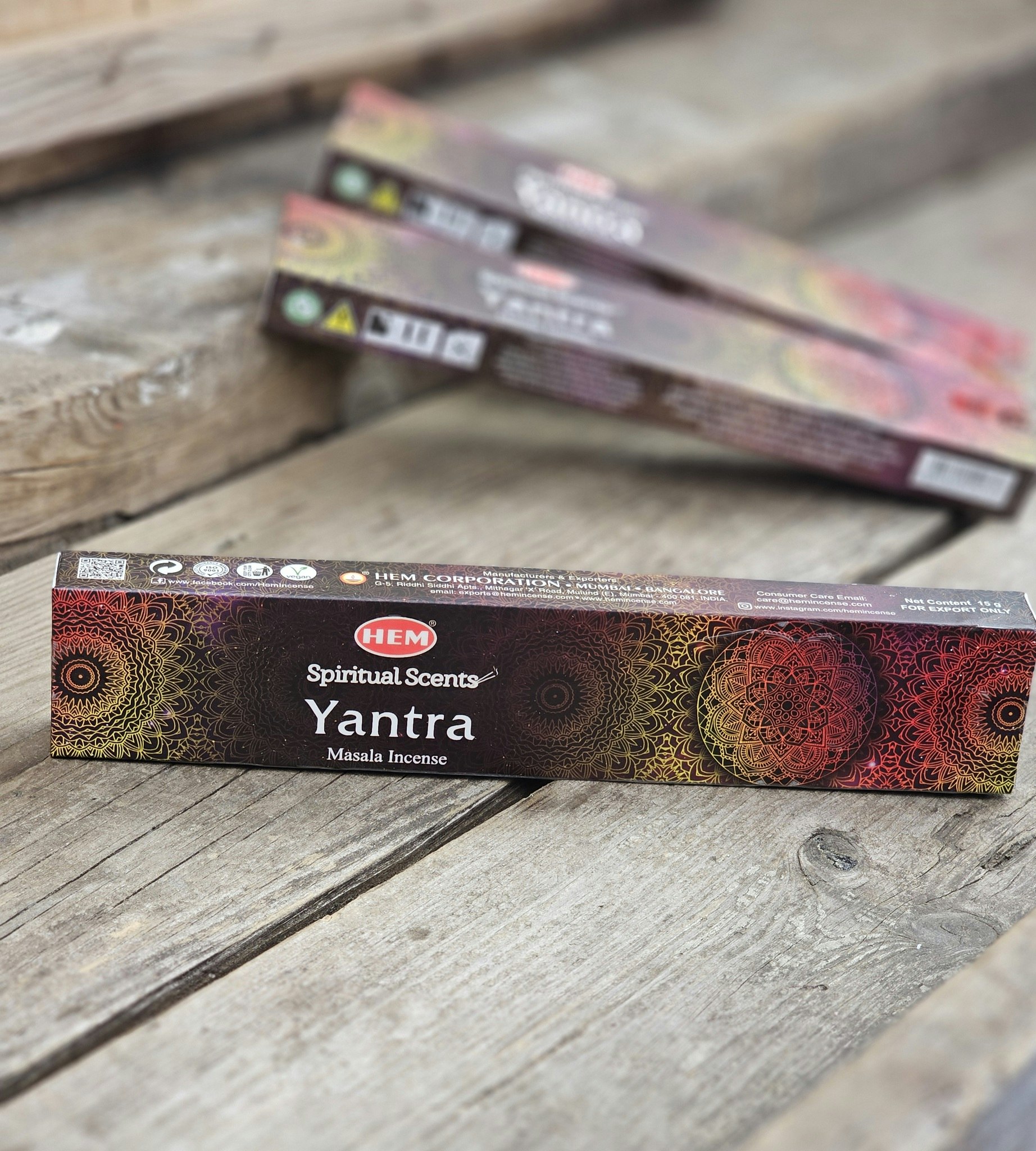 HEM - Yantra Spiritual Scents, rökelsepinnar