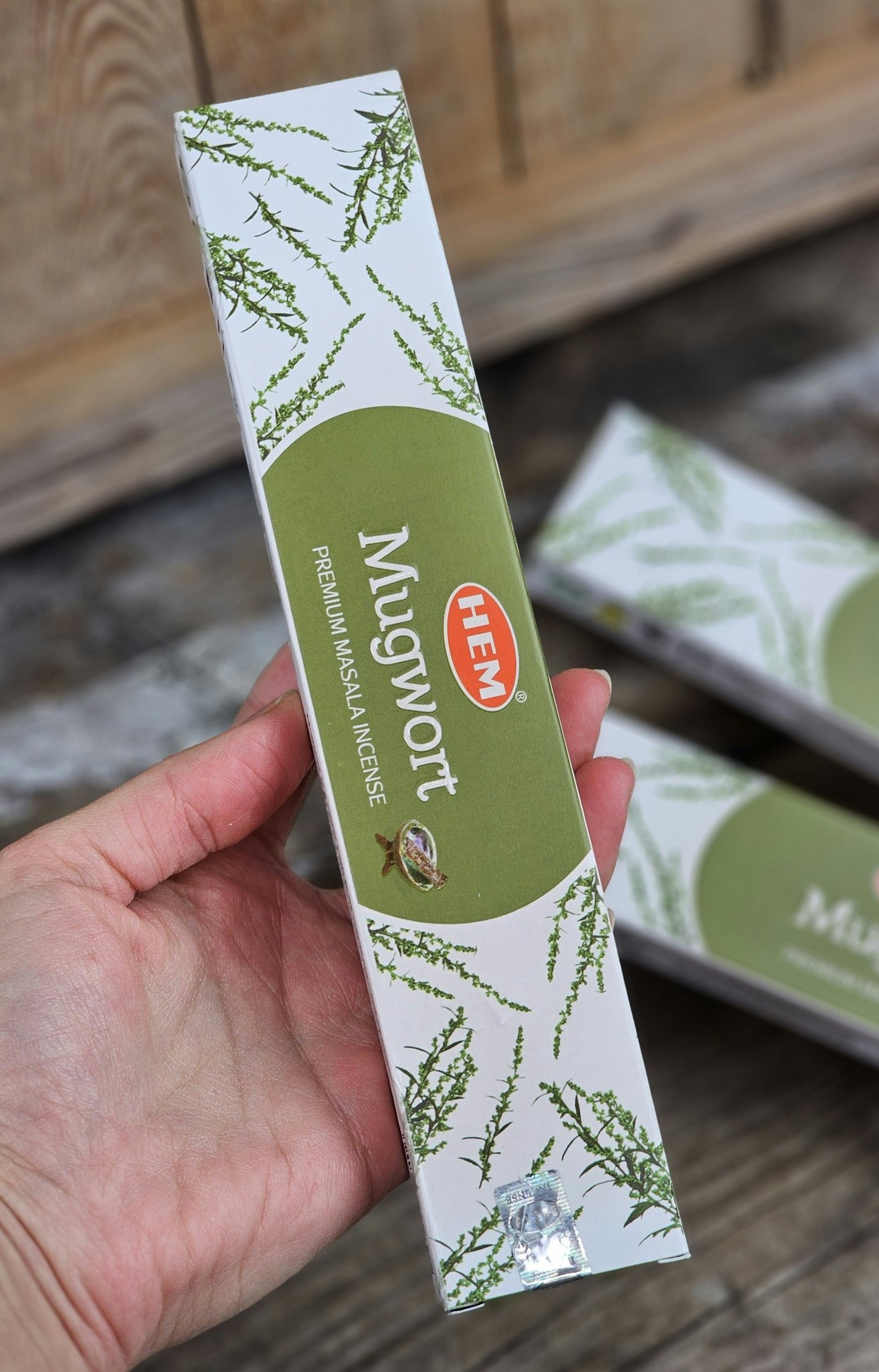 HEM - Mugwort Premium Masala Incense, rökelsepinnar
