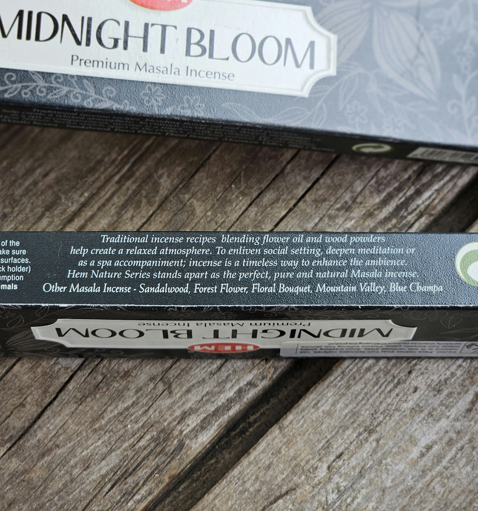 HEM - Midnight Bloom Premium Masala Incense, rökelsepinnar