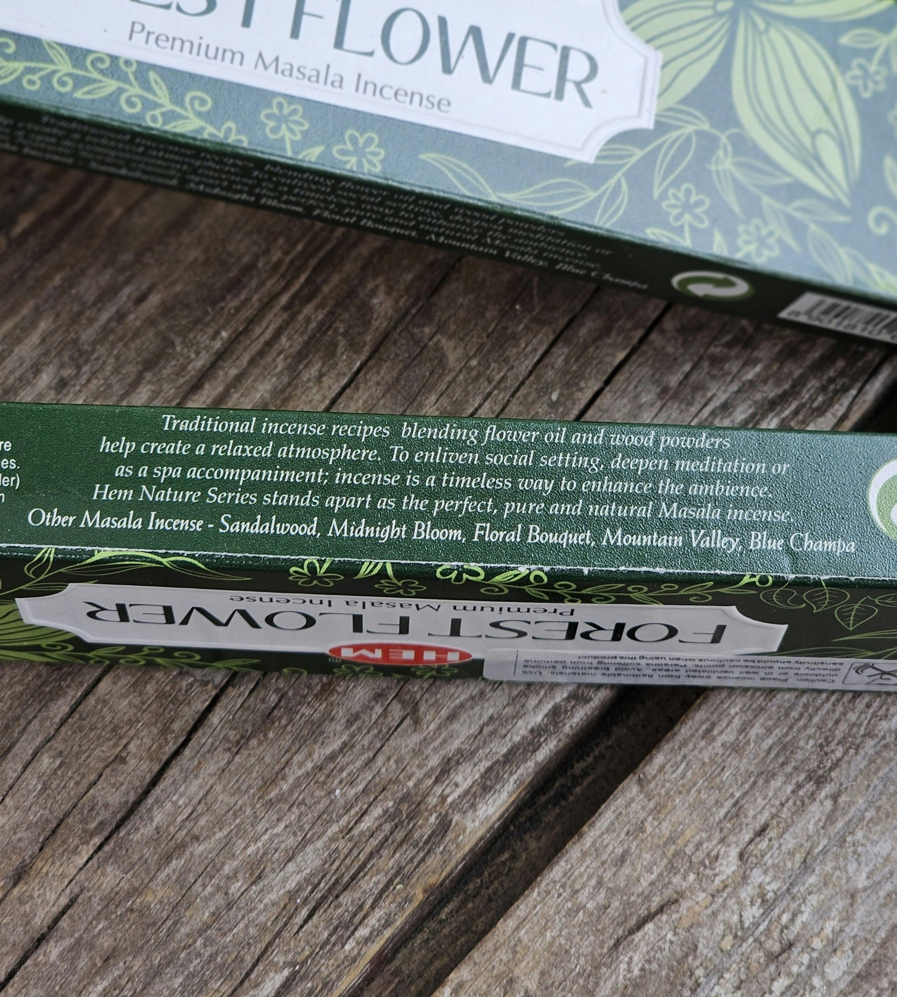 HEM - Forest Flower Premium Masala Incense, rökelsepinnar