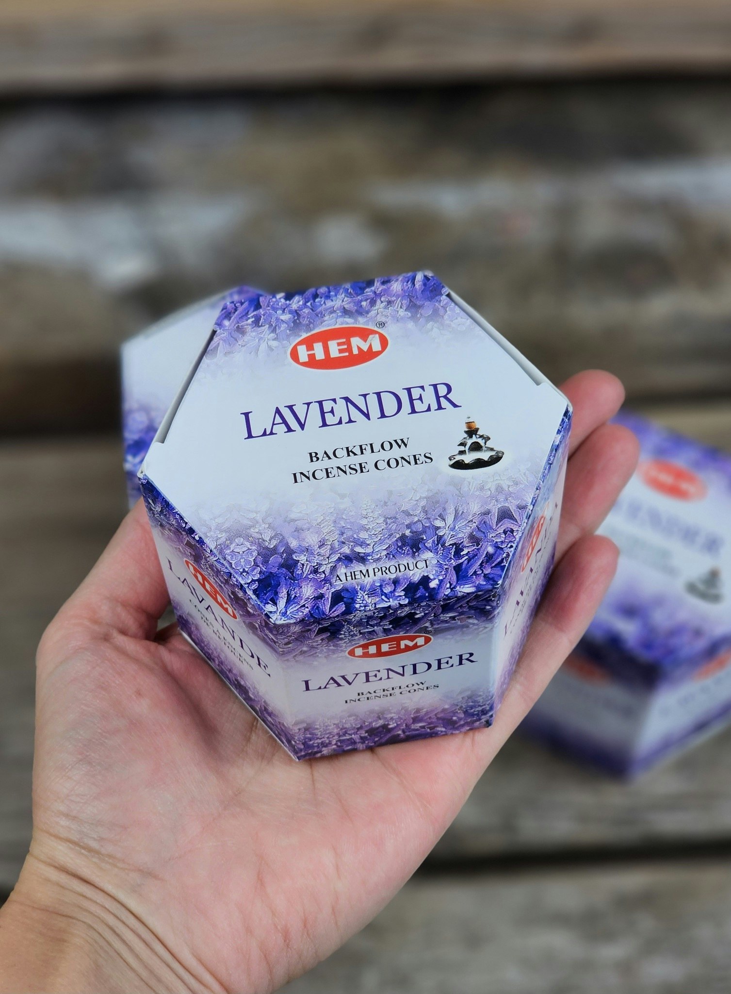 HEM - Lavender, rökelsekoner backflow