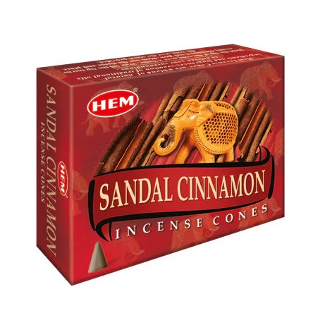 HEM - Sandal Cinnamon, rökelsekoner