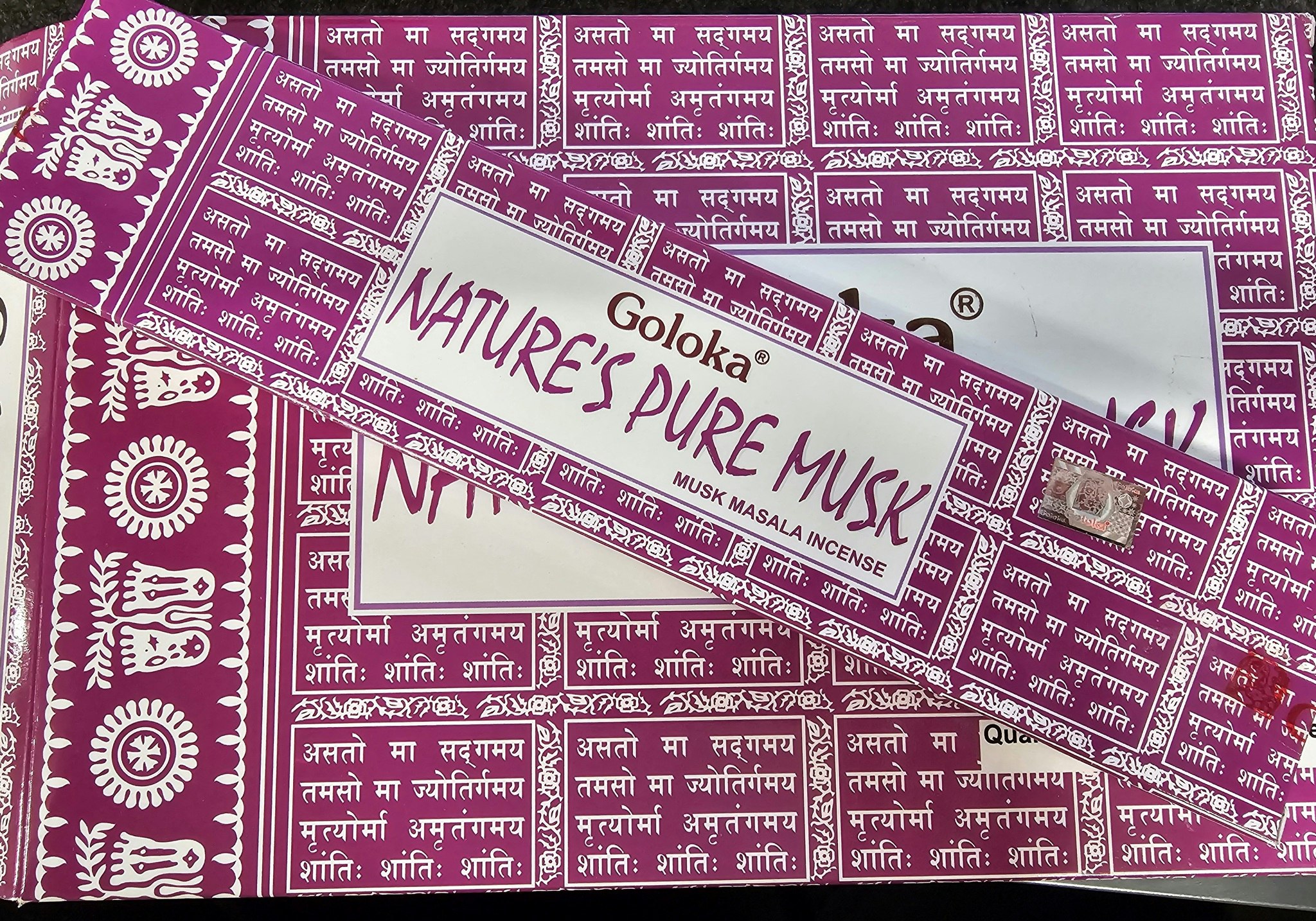 GOLOKA - Nature's Pure Musk, rökelsepinnar
