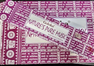 GOLOKA - Nature's Pure Musk, rökelsepinnar