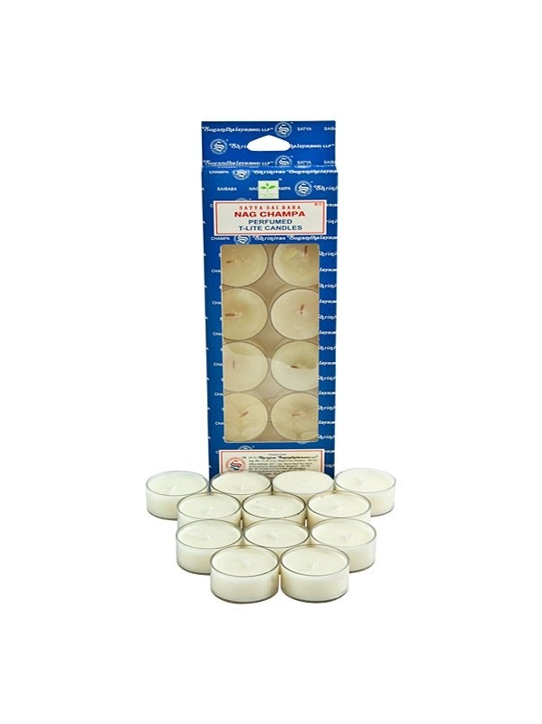 Satya - Nag Champa, doftljus 12-pack 3h
