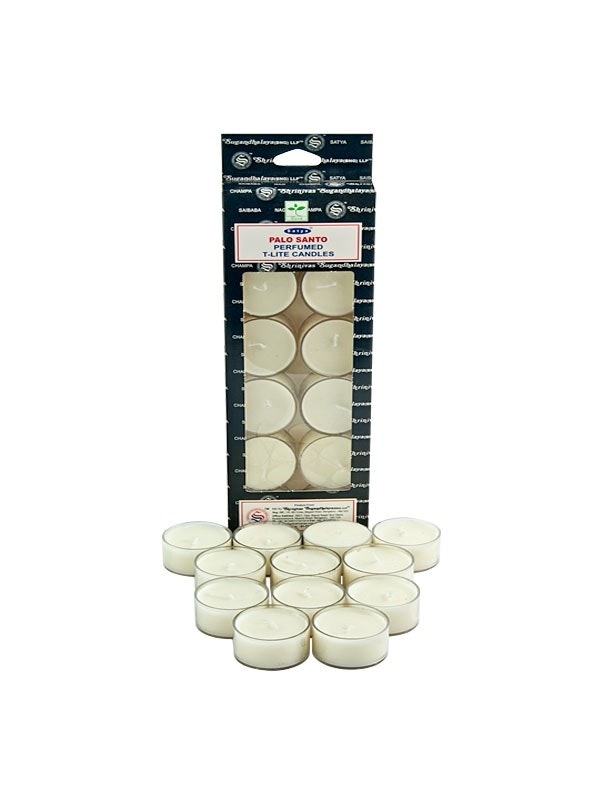 Satya - Palo Santo, doftljus 12-pack 3h