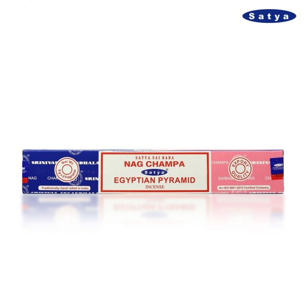 Satya Sai Baba Combo Serie - Nag Champa & Egyptian Pyramid, rökelsepinnar