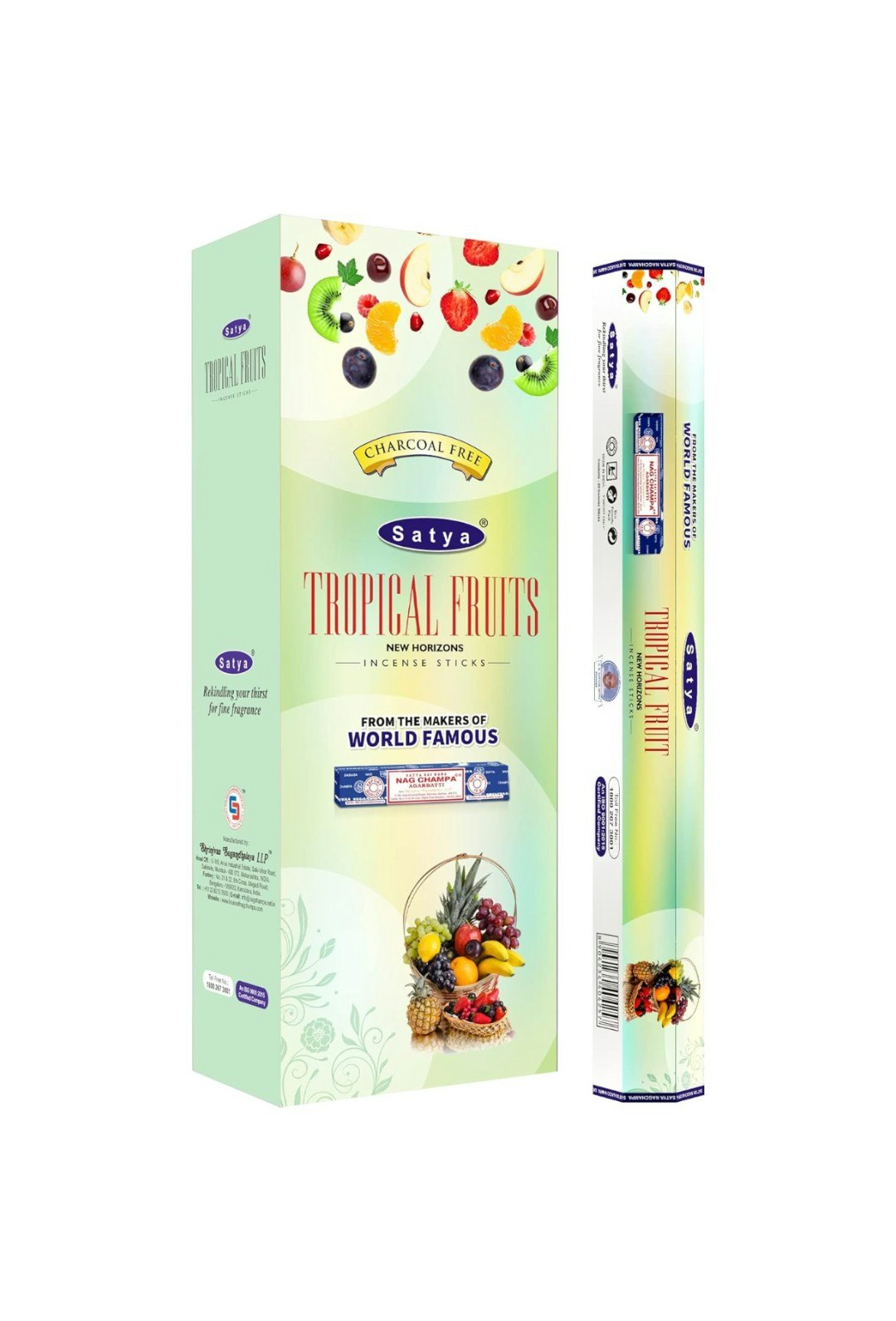 Satya Hexa Series - Tropical Fruit, rökelsepinnar