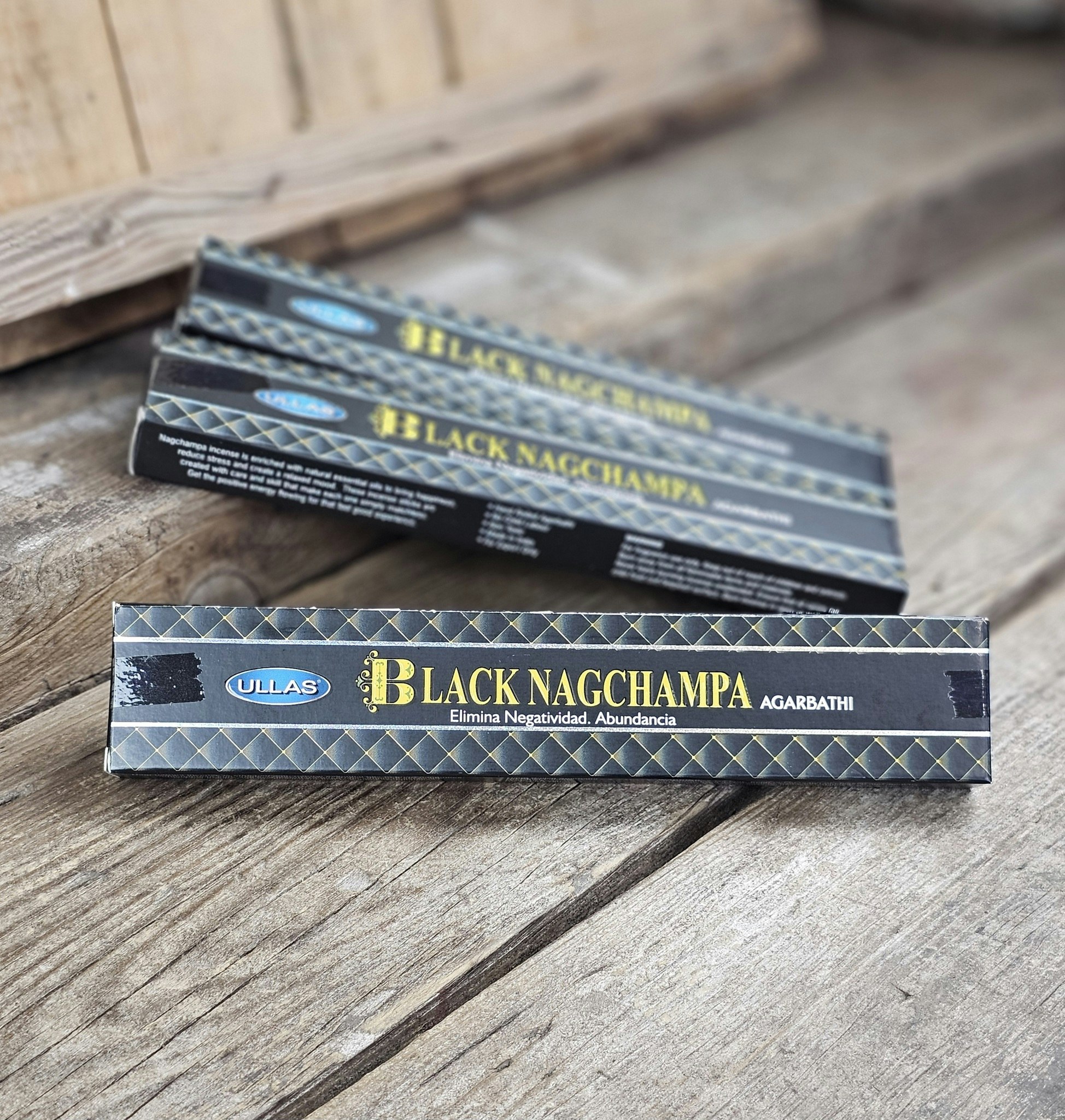 Ullas - Black Nag Champa, rökelsepinnar